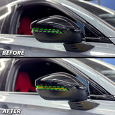 Honda Civic 2022+ Side Mirror Turn Signal Pre-cut Overlay Tint